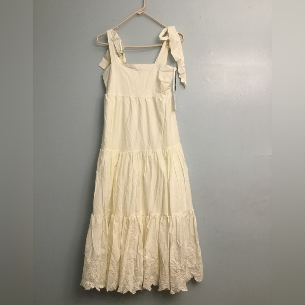 Jason Wu women’s brand new off White almost cream colored maxi long Dress